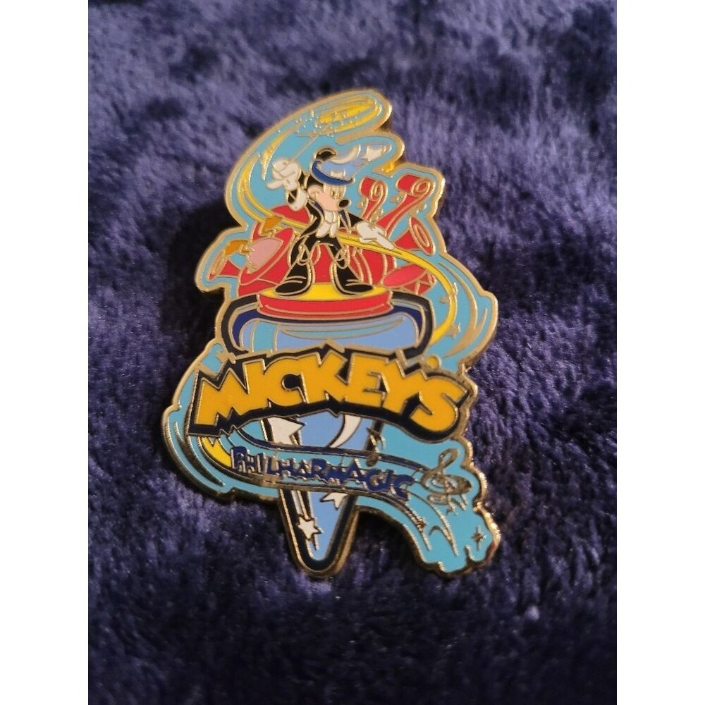 Rare Vintage Disney Mickey’s PhilharMagic Conductor Mickey Pin 25236 WDW 2003